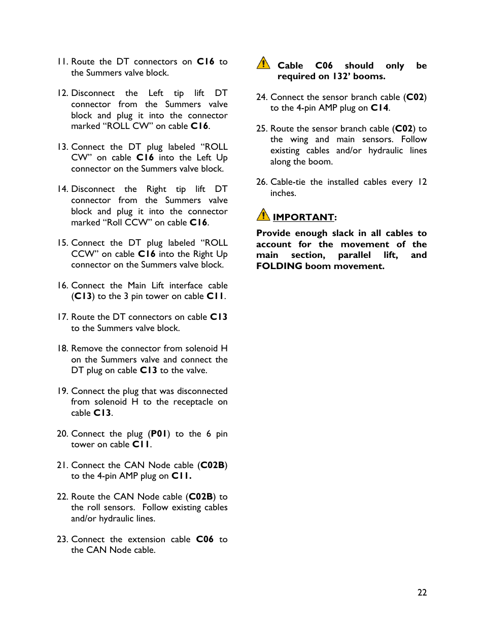 NORAC UC4+BC+SM4 User Manual | Page 25 / 37