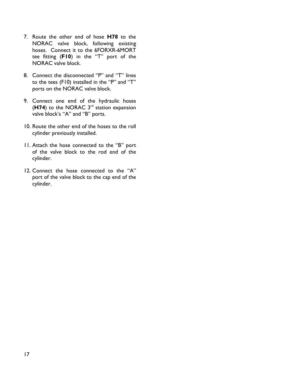 NORAC 4467BC+4B User Manual | Page 20 / 27