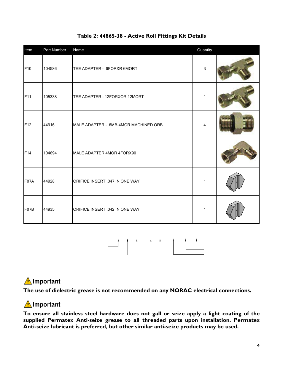 6 m b - 6 m or x 90 | NORAC 4467BC+4B User Manual | Page 7 / 27