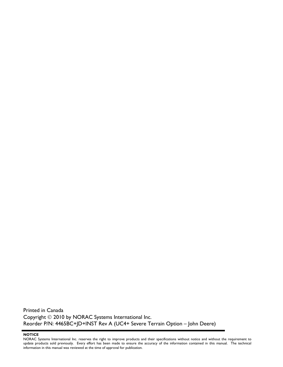 NORAC 4465BC+JD User Manual | Page 2 / 14