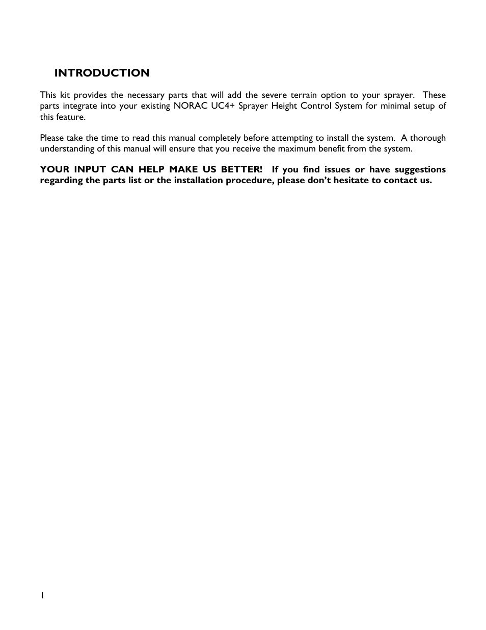 1 introduction | NORAC 4465BC+JD User Manual | Page 4 / 14