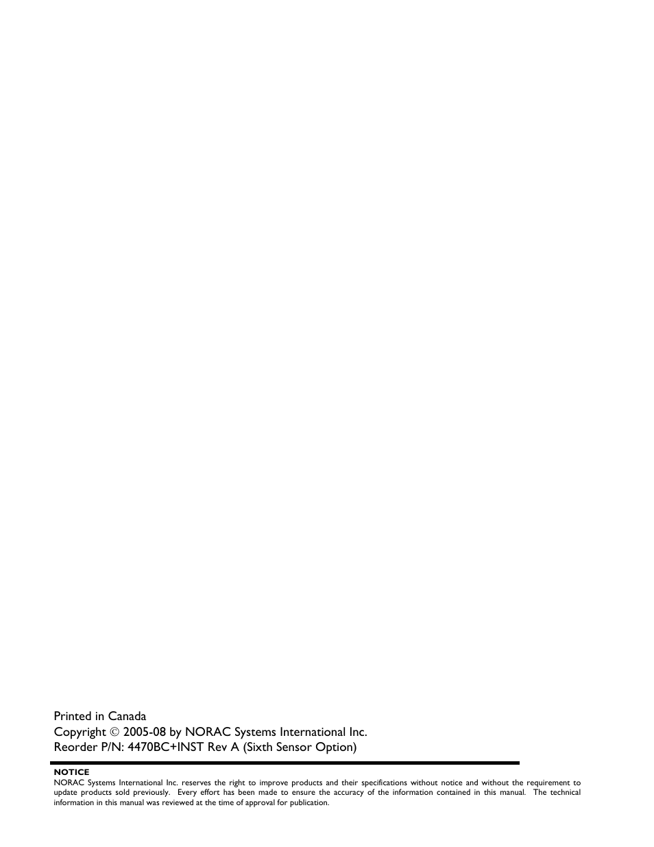 NORAC 4470BC+ User Manual | Page 2 / 9
