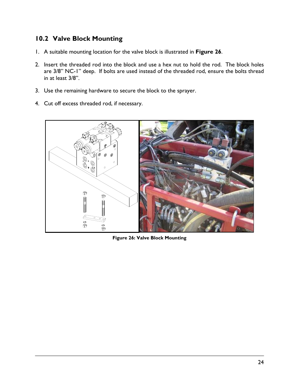 2 valve block mounting | NORAC UC5-BC-CS01 User Manual | Page 27 / 36