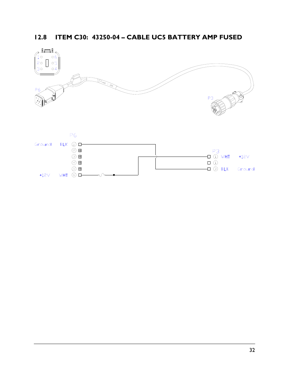 8 item c30: 43250-04 | NORAC UC5-BC-CS01 User Manual | Page 35 / 36