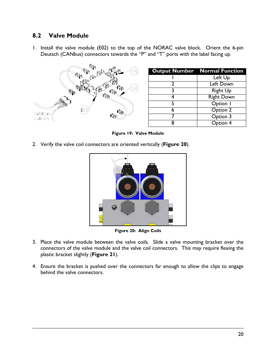 2 valve module | NORAC UC5-BC-CS02 User Manual | Page 23 / 37