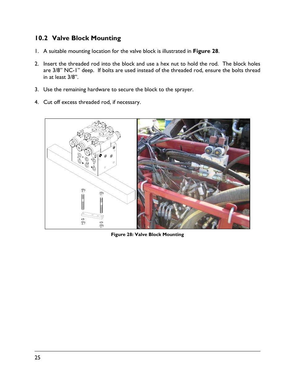 2 valve block mounting | NORAC UC5-BC-CS05 User Manual | Page 28 / 40