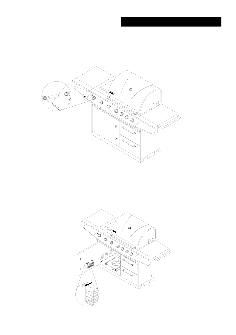 Battery assembly, Condiment rack assembly | Charmglow 720-0289 User Manual | Page 10 / 31