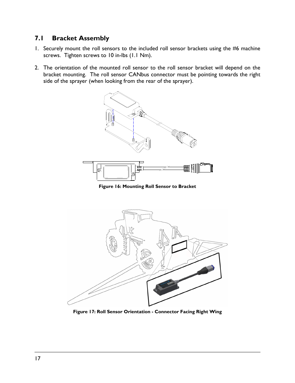 1 bracket assembly | NORAC UC5-BC-GN01 User Manual | Page 20 / 39