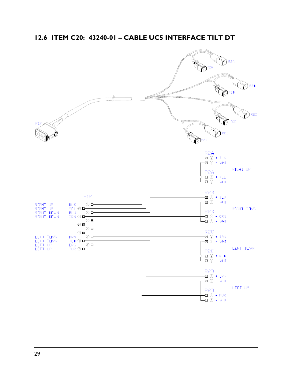 6 item c20: 43240-01 | NORAC UC5-BC-GV01 User Manual | Page 32 / 35