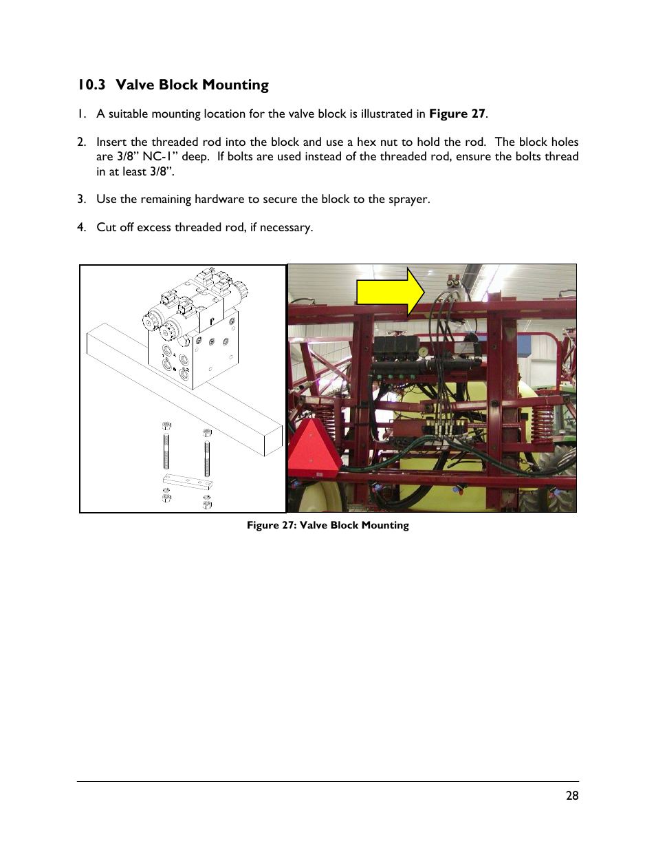 3 valve block mounting | NORAC UC5-BC-HD03 User Manual | Page 31 / 41