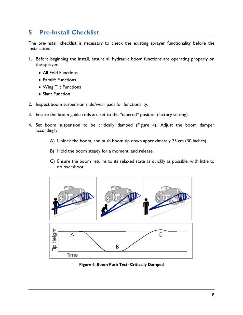 5 pre-install checklist | NORAC UC5-BC-HD06 User Manual | Page 11 / 44