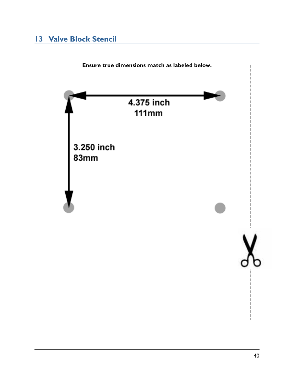 13 valve block stencil | NORAC UC5-BC-HD06 User Manual | Page 43 / 44