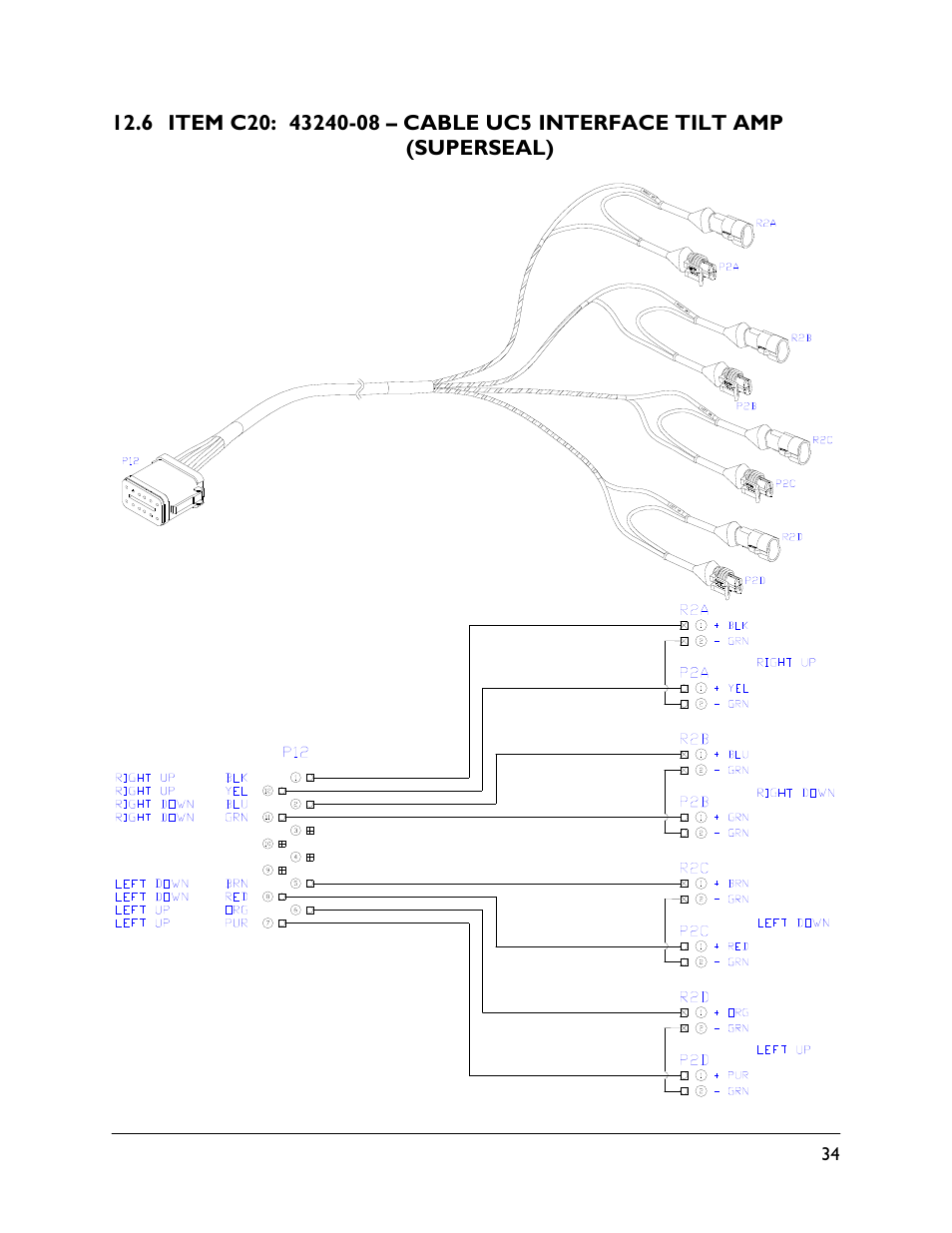 6 item c20: 43240-08 | NORAC UC5-BC-HD07 User Manual | Page 37 / 40