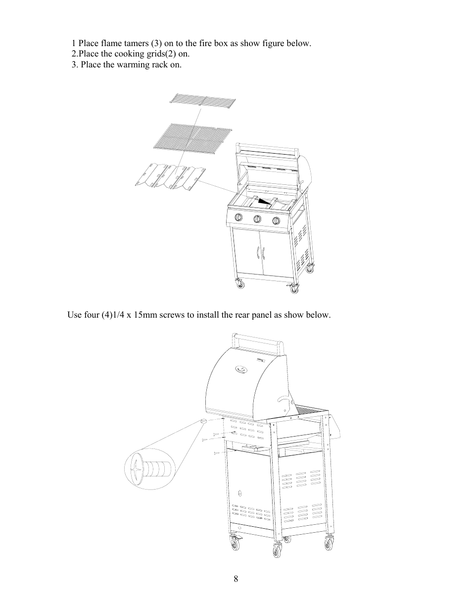 Charmglow GRILL 720-0230 User Manual | Page 10 / 33