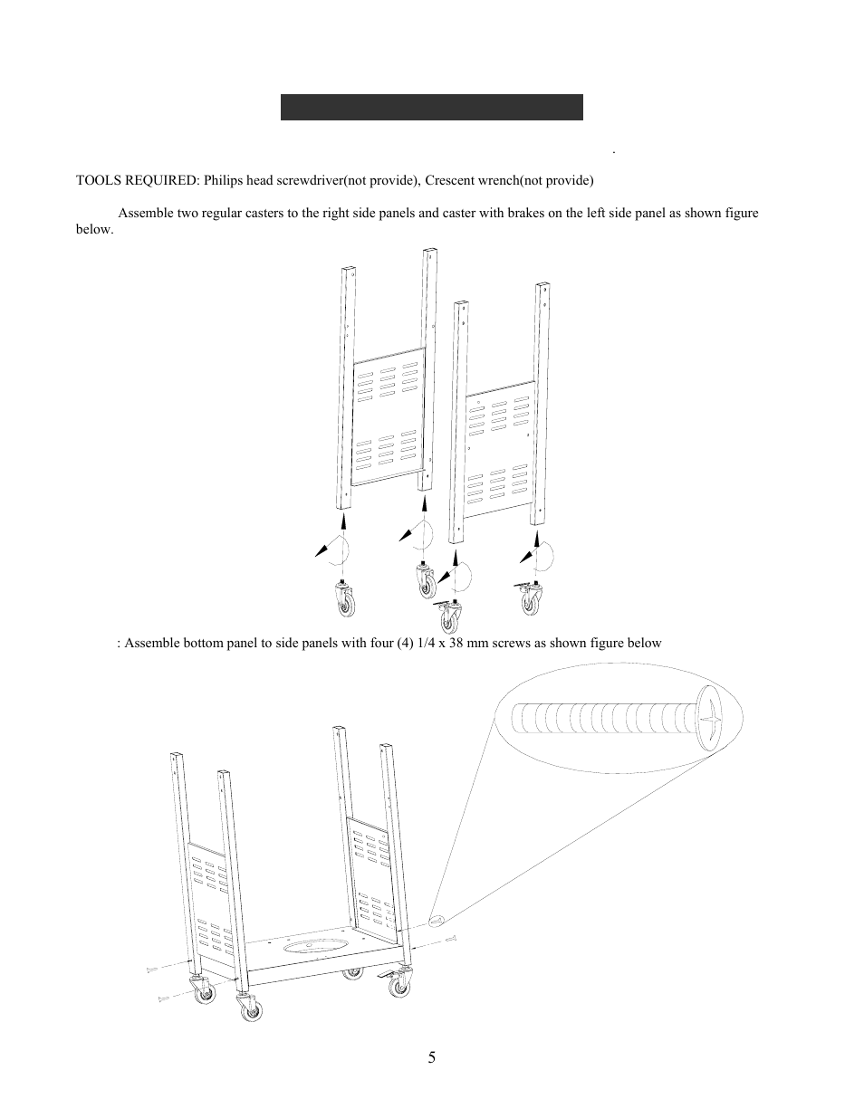 Assembly instructions | Charmglow GRILL 720-0230 User Manual | Page 7 / 33