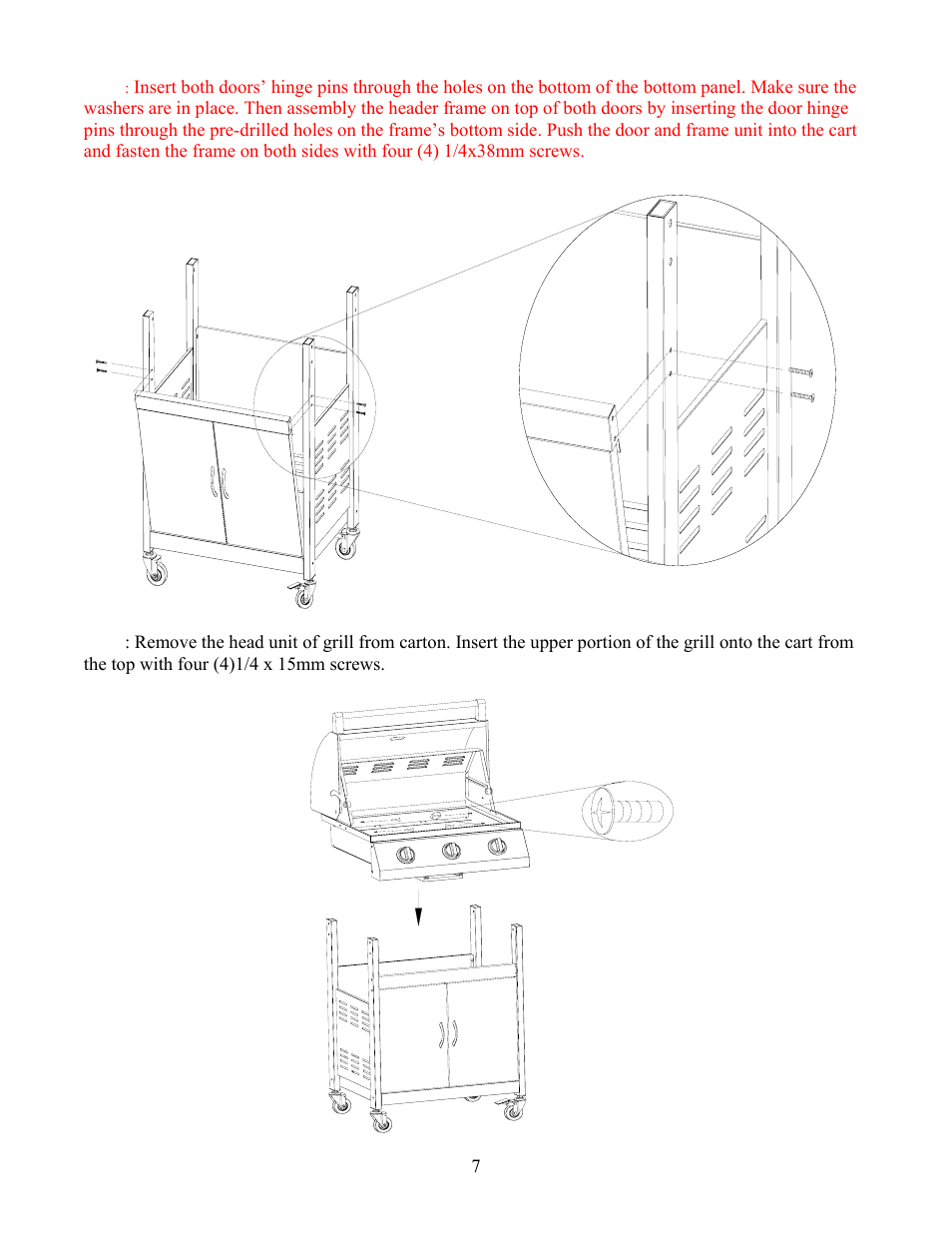 Charmglow GRILL 720-0230 User Manual | Page 9 / 33