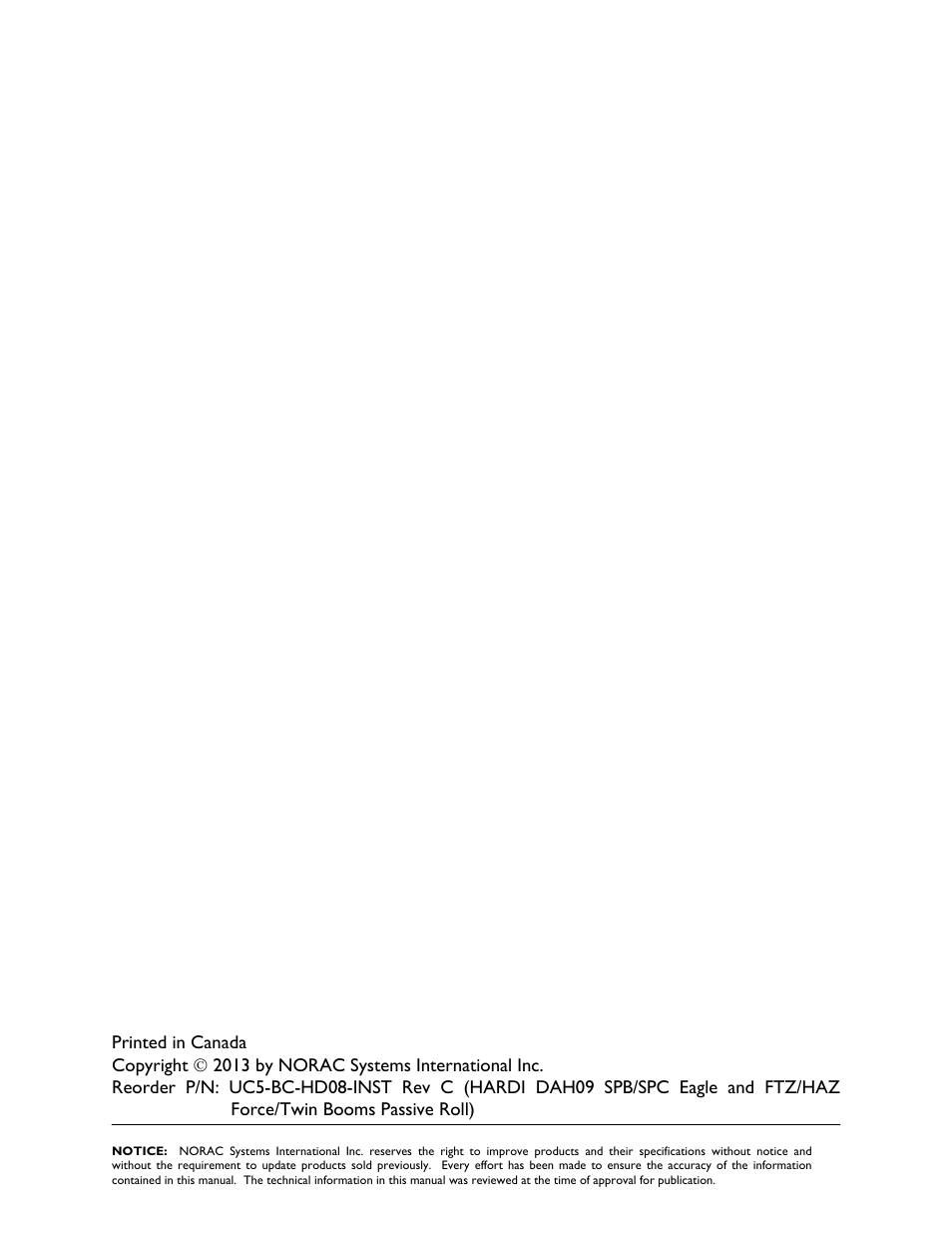 NORAC UC5-BC-HD08 User Manual | Page 2 / 38