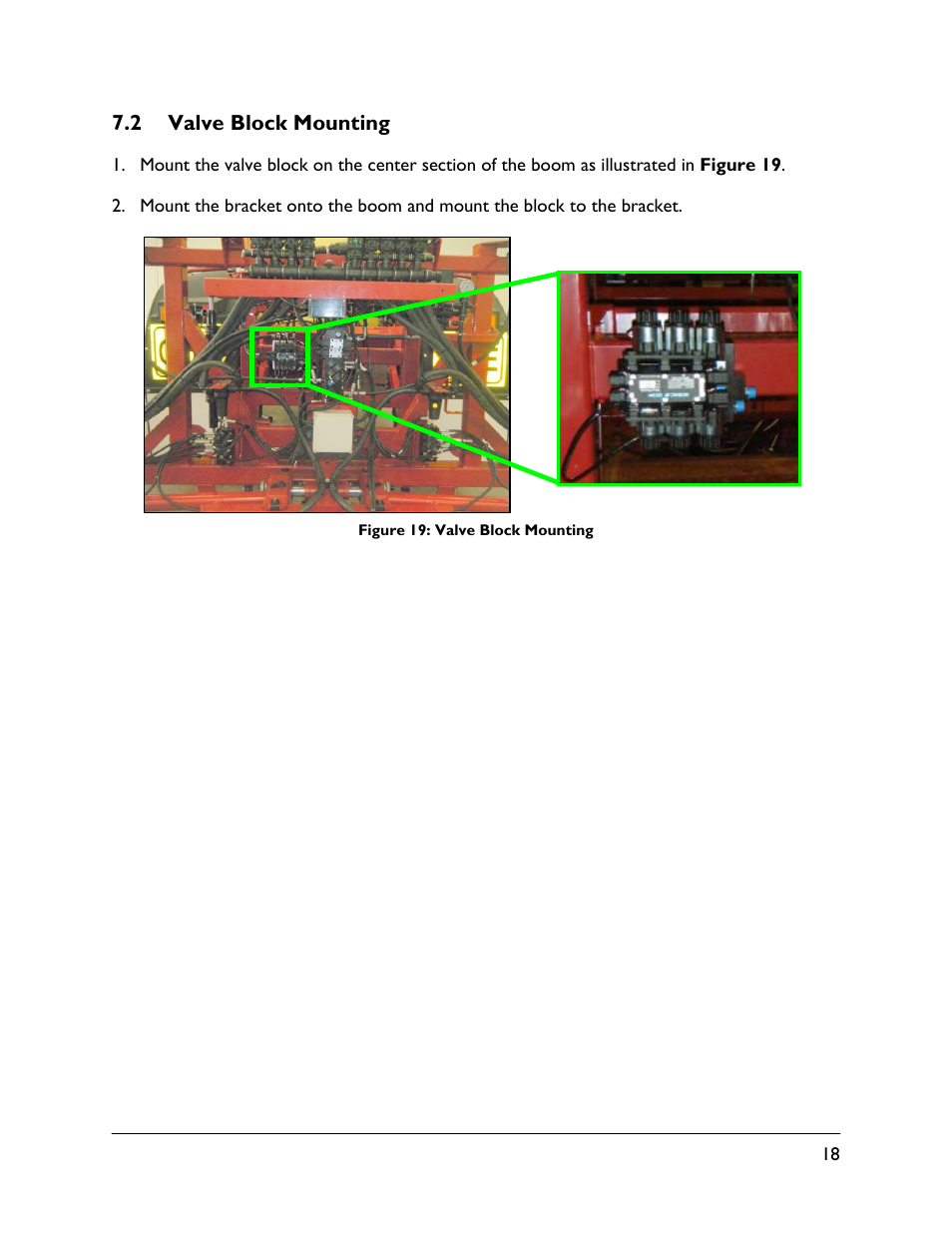 2 valve block mounting | NORAC UC5-BC-HD08A User Manual | Page 21 / 37