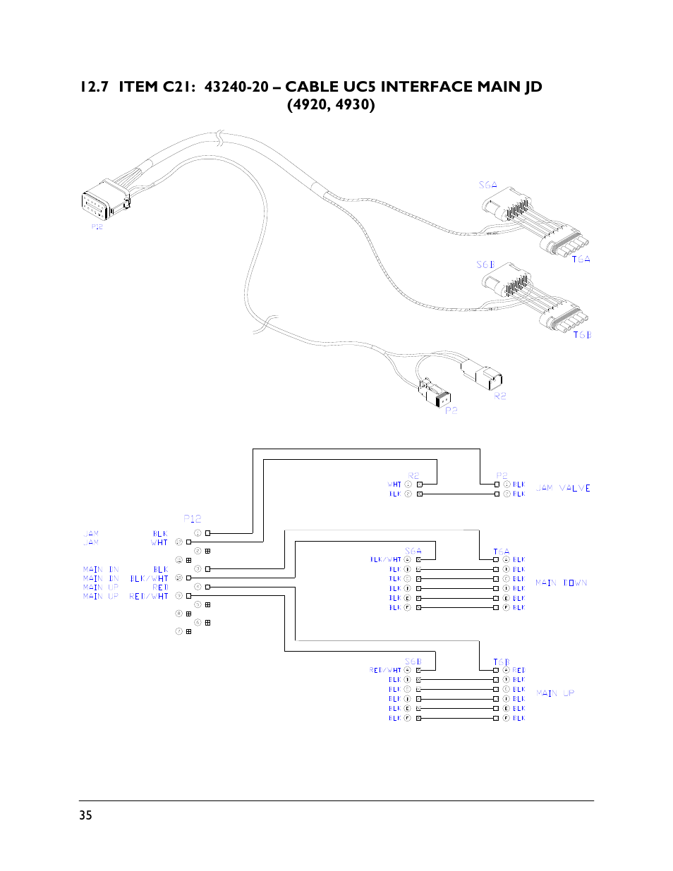 7 item c21: 43240-20 | NORAC UC5-BC-JD06 User Manual | Page 38 / 40