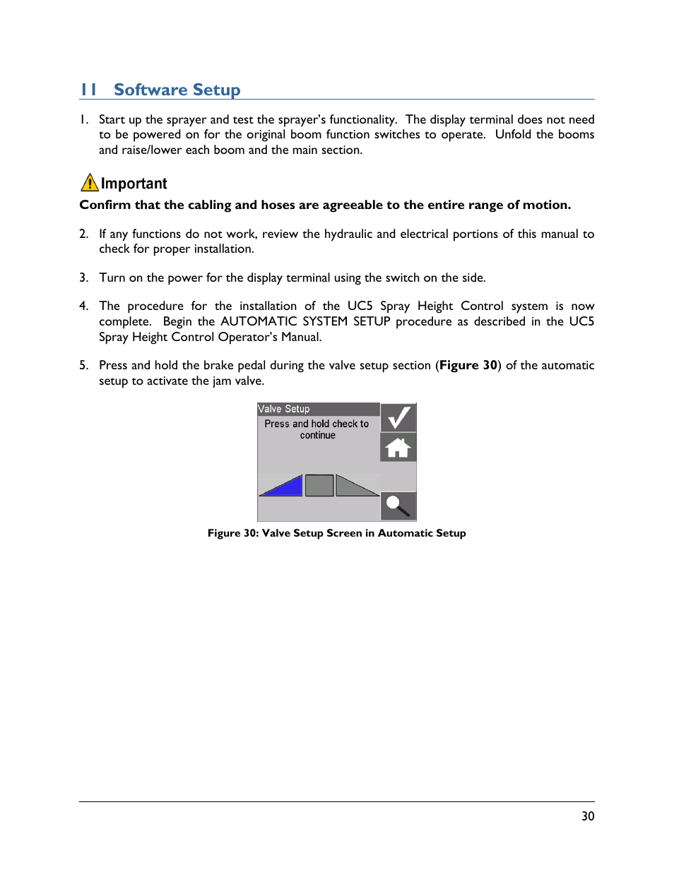 11 software setup | NORAC UC5-BC-JD07 User Manual | Page 33 / 40
