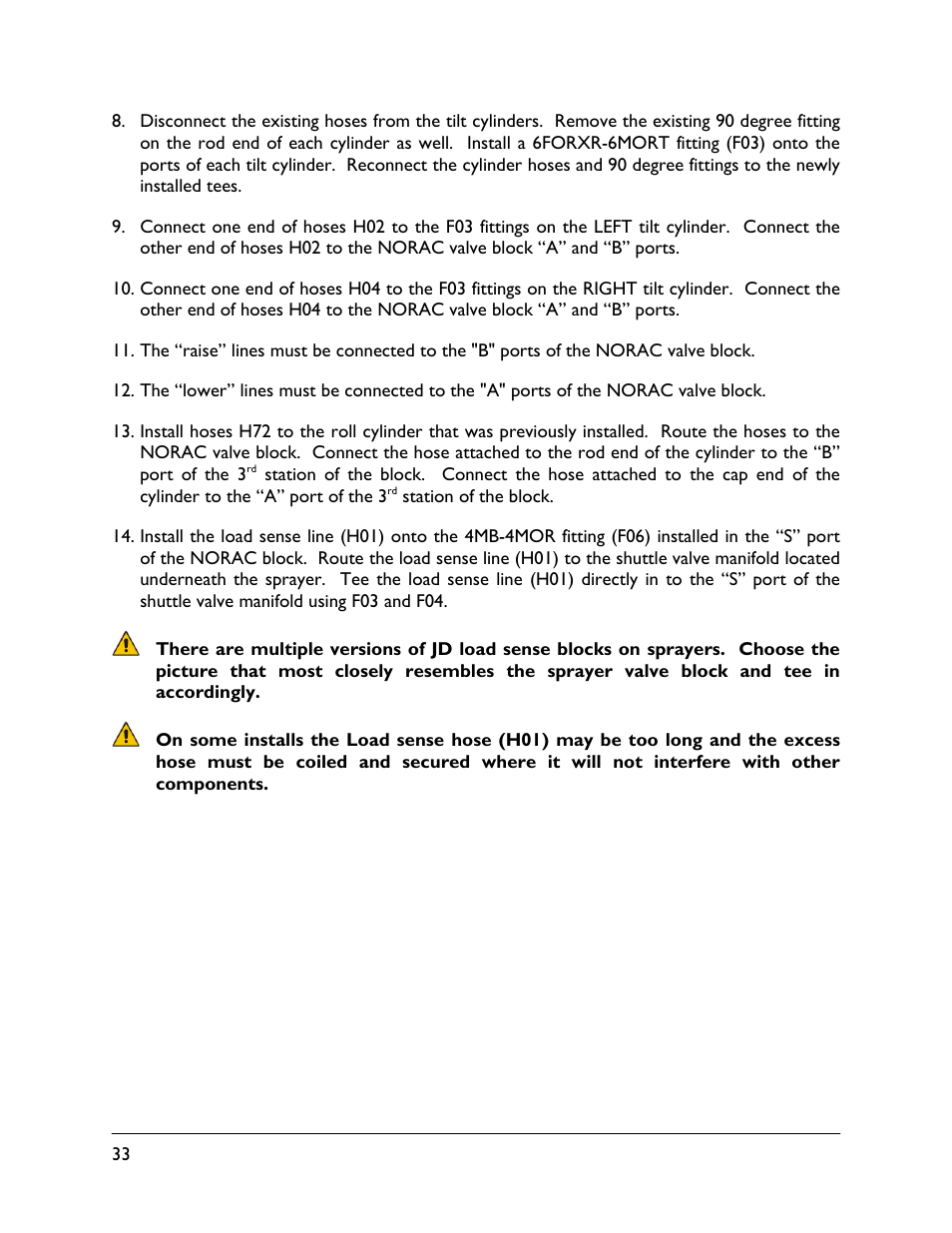 NORAC UC5-BC-JD07A User Manual | Page 36 / 49