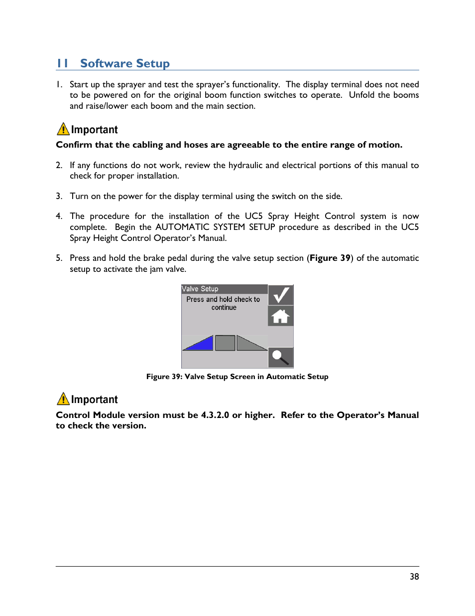 11 software setup | NORAC UC5-BC-JD07A User Manual | Page 41 / 49