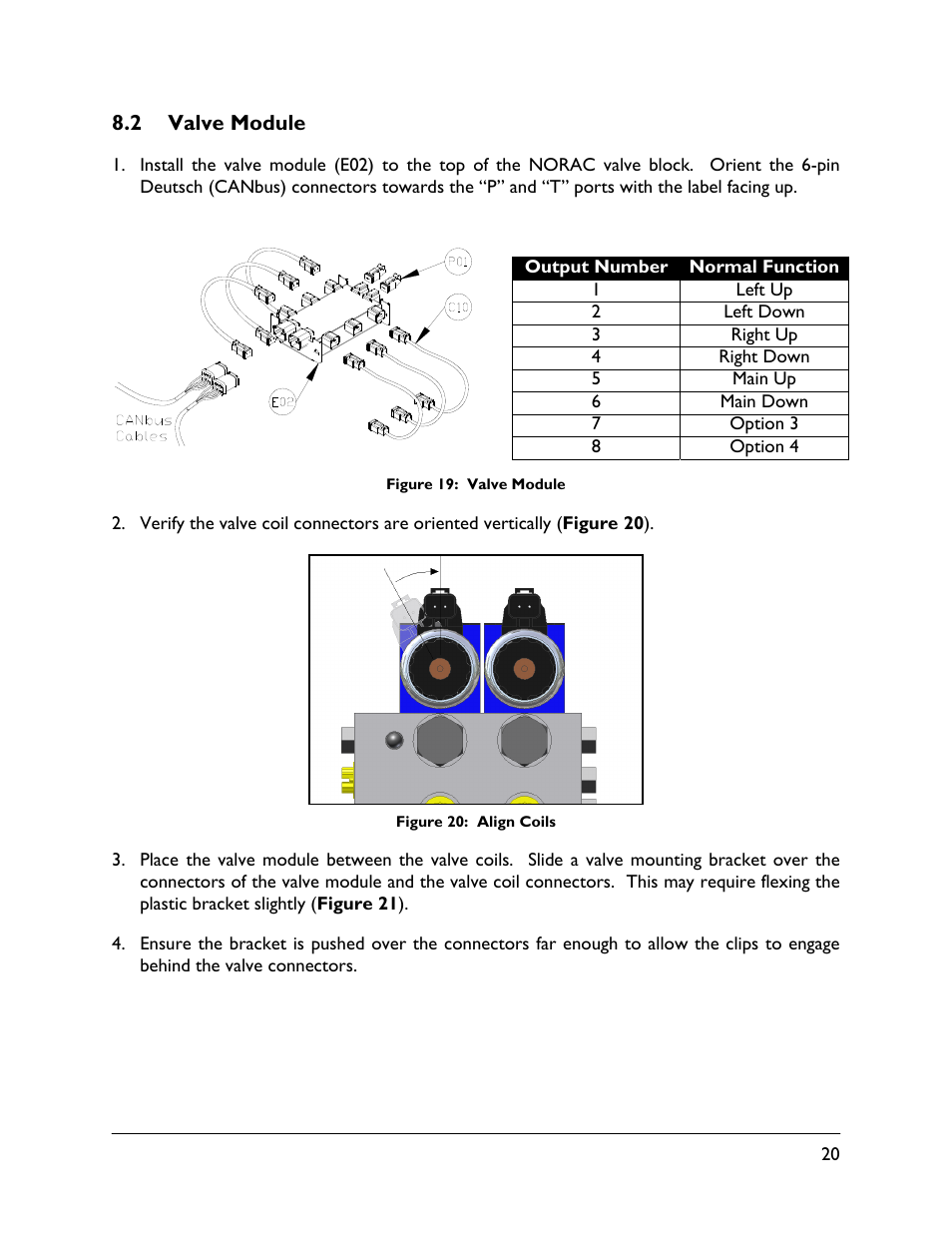 2 valve module | NORAC UC5-BC-JD08 User Manual | Page 23 / 38