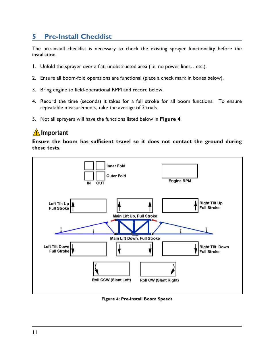 5 pre-install checklist | NORAC UC5-BC-JD08A User Manual | Page 14 / 45