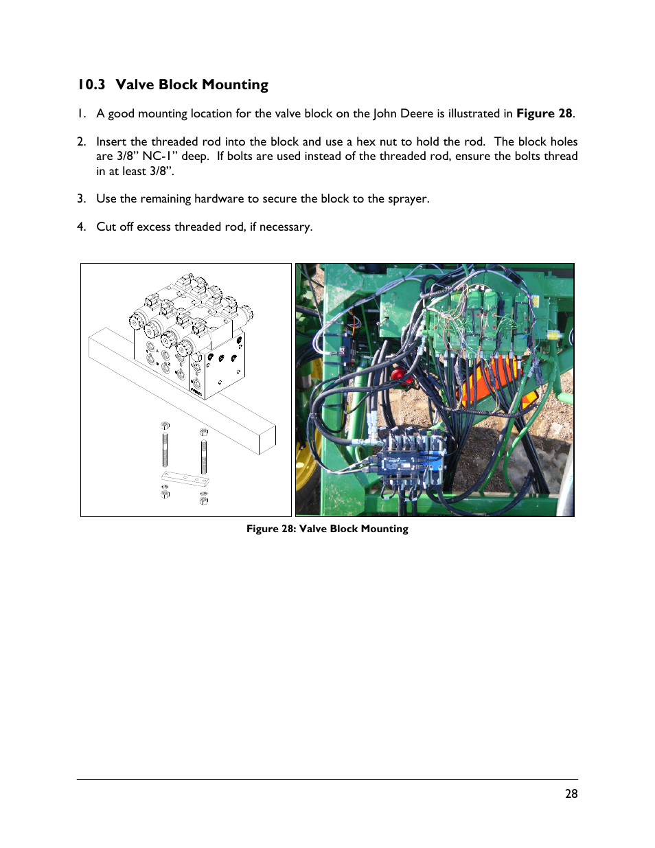 3 valve block mounting | NORAC UC5-BC-JD08A User Manual | Page 31 / 45