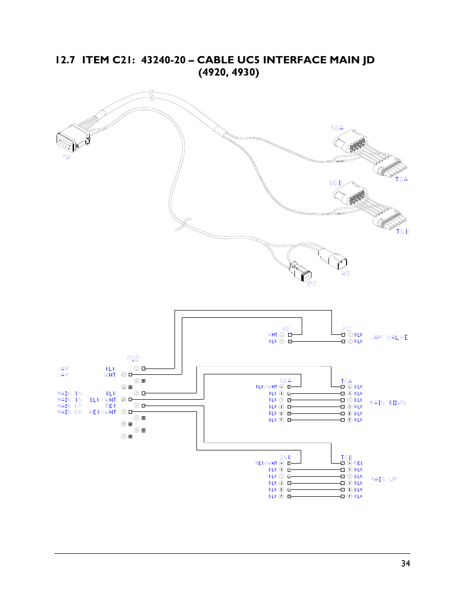 7 item c21: 43240-20 | NORAC UC5-BC-JD10 User Manual | Page 37 / 39