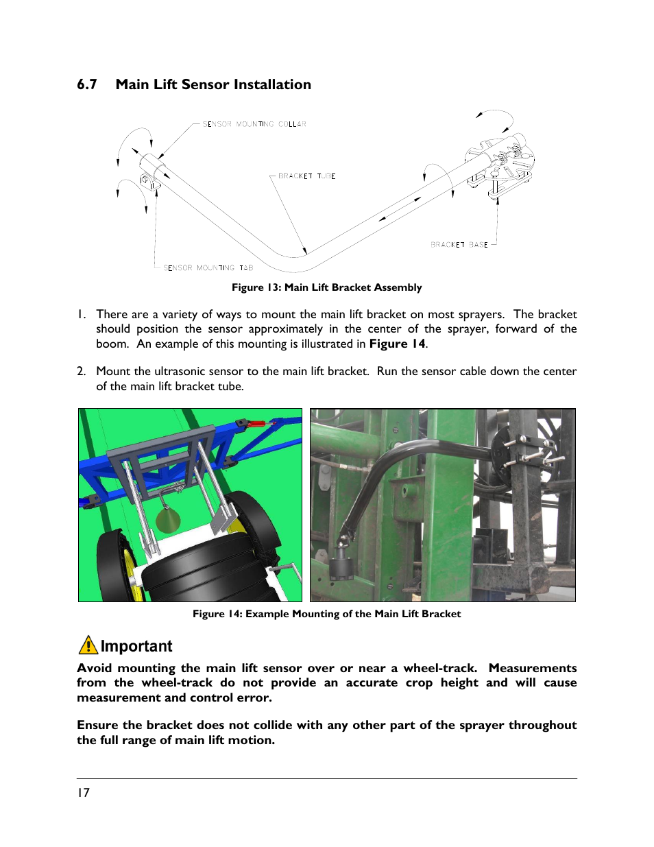 7 main lift sensor installation | NORAC UC5-BC-JD10A User Manual | Page 20 / 44