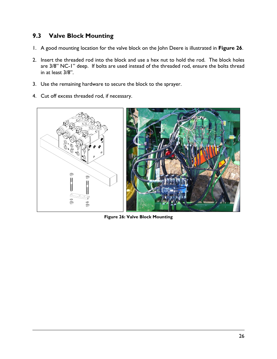 3 valve block mounting | NORAC UC5-BC-JD10A User Manual | Page 29 / 44