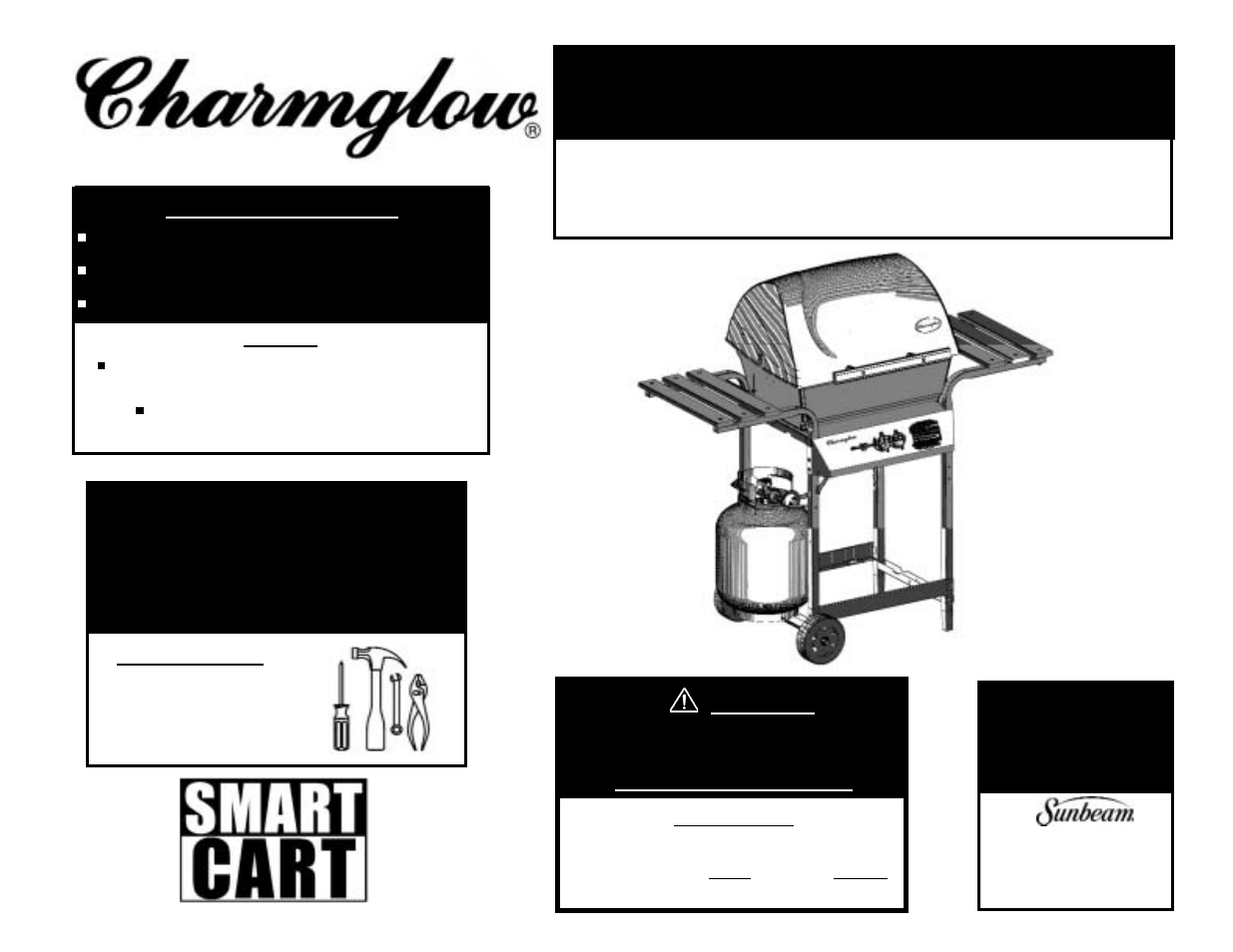 Charmglow CT3402W User Manual | 24 pages