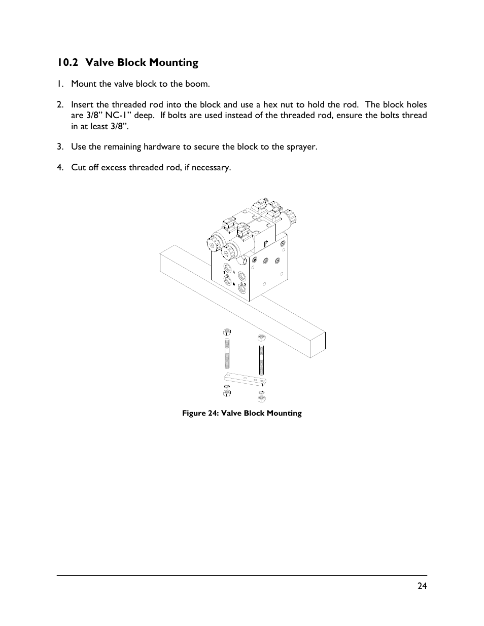 2 valve block mounting | NORAC UC5-BC-MC01 User Manual | Page 27 / 36