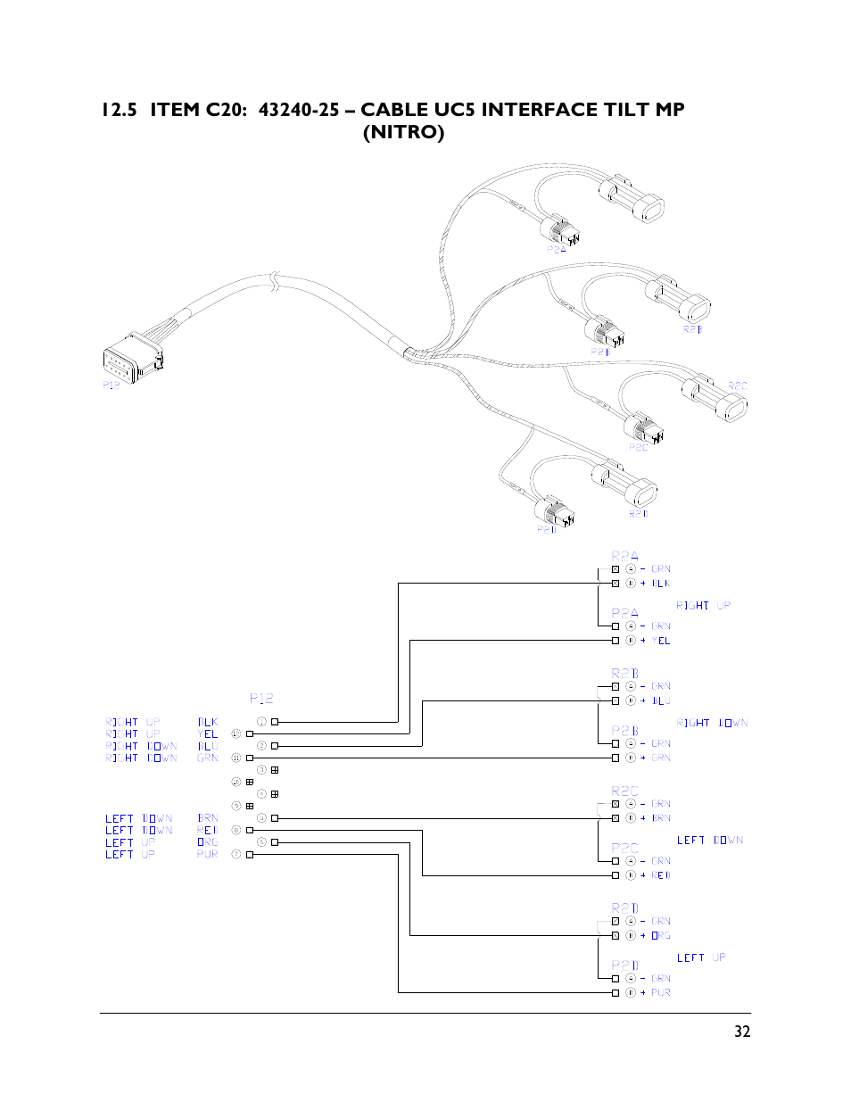 5 item c20: 43240-25 | NORAC UC5-BC-NT04 User Manual | Page 35 / 41