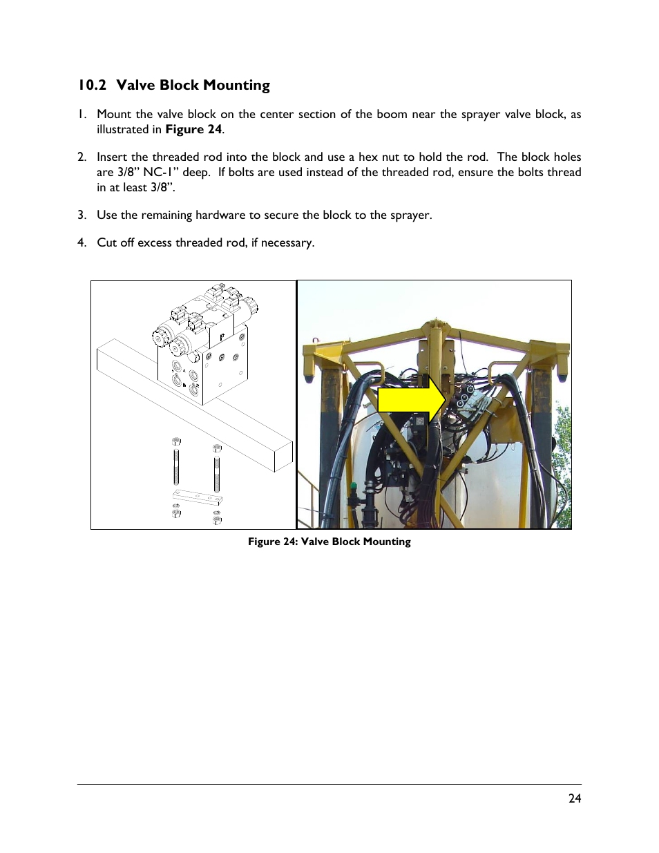 2 valve block mounting | NORAC UC5-BC-RG07 User Manual | Page 27 / 36