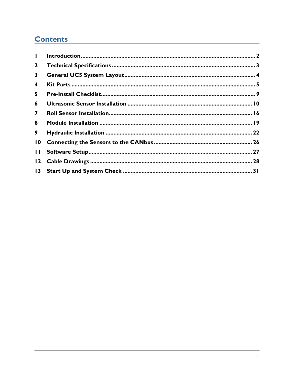 NORAC UC5-BC-RG13 User Manual | Page 3 / 38