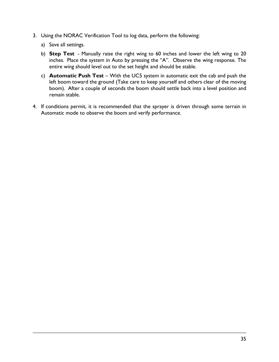 NORAC UC5-BC-RG13 User Manual | Page 37 / 38