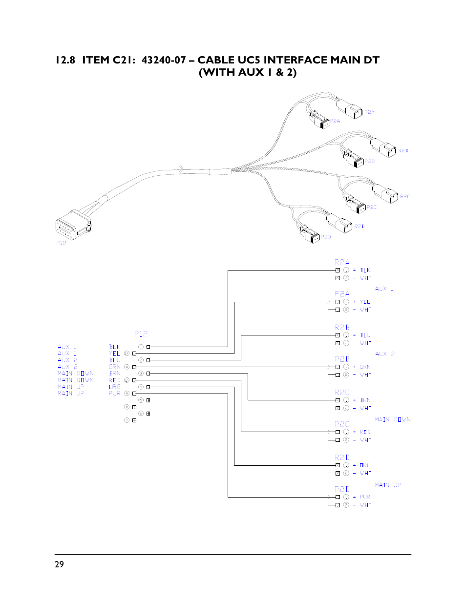 8 item c21: 43240-07 | NORAC UC5-BC-SM02 User Manual | Page 32 / 34
