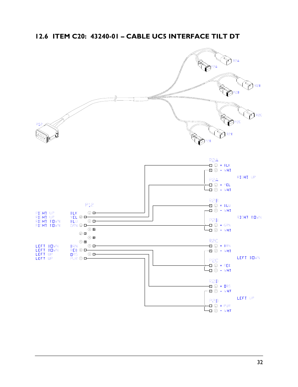 6 item c20: 43240-01 | NORAC UC5-BC-TA01 User Manual | Page 35 / 38