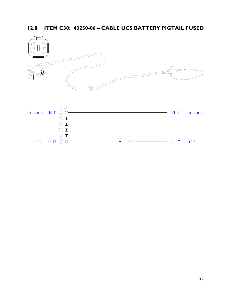 8 item c30: 43250-06 | NORAC UC5-BC-TA01 User Manual | Page 37 / 38