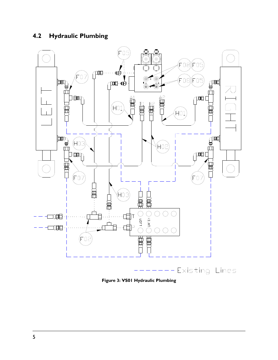 2 hydraulic plumbing | NORAC UC5-BC-VS01 User Manual | Page 8 / 36