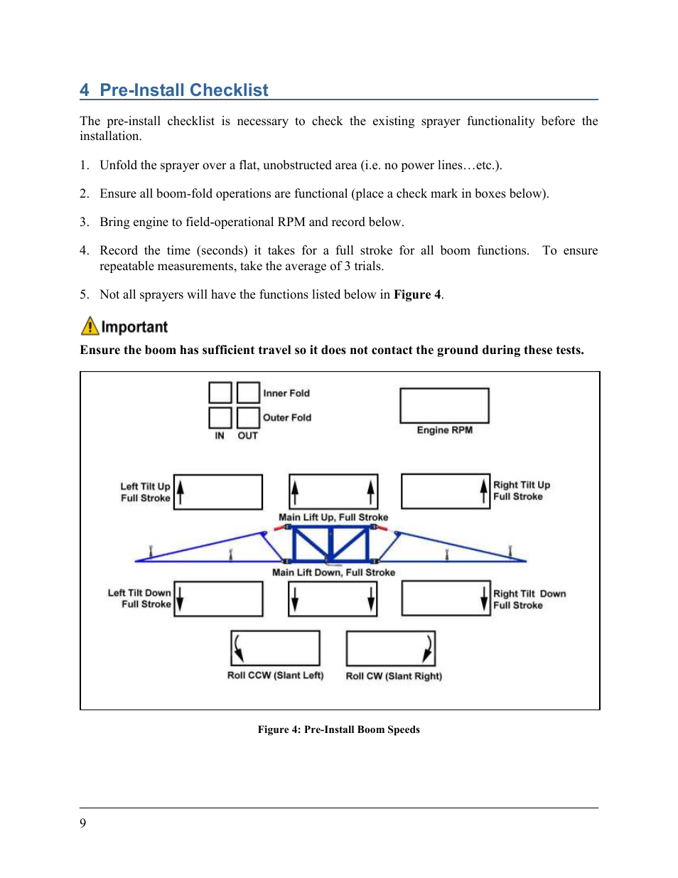 4 pre-install checklist | NORAC UC5-BC-FT02 User Manual | Page 12 / 35