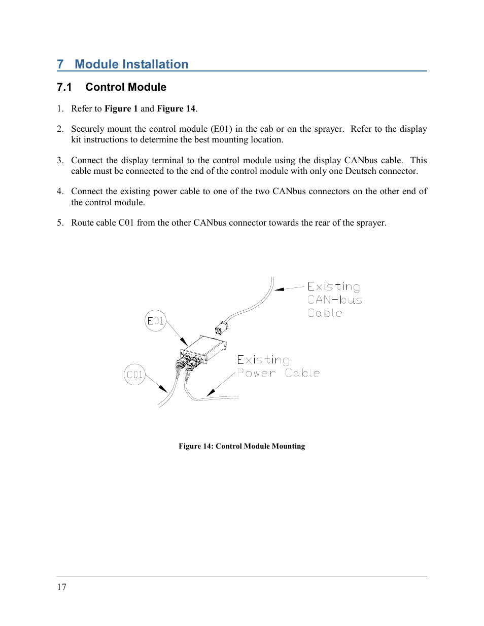 7 module installation | NORAC UC5-BC-FT02 User Manual | Page 20 / 35