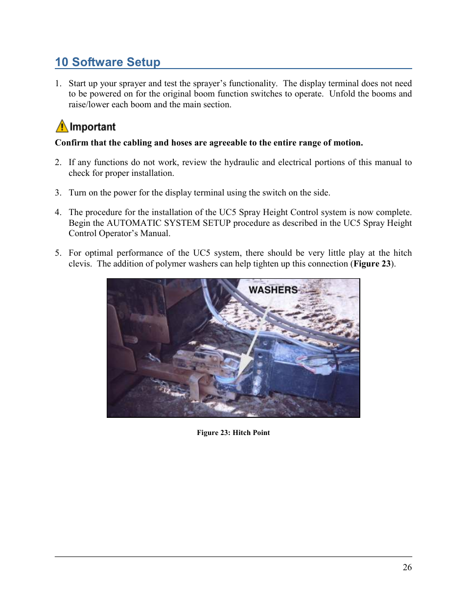 10 software setup | NORAC UC5-BC-FT02 User Manual | Page 29 / 35
