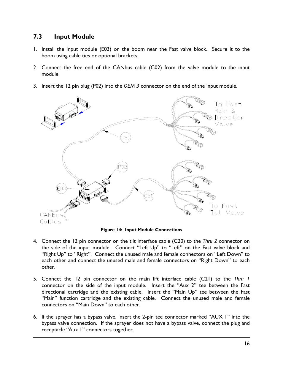 3 input module | NORAC UC5-BC-FT02A User Manual | Page 19 / 36