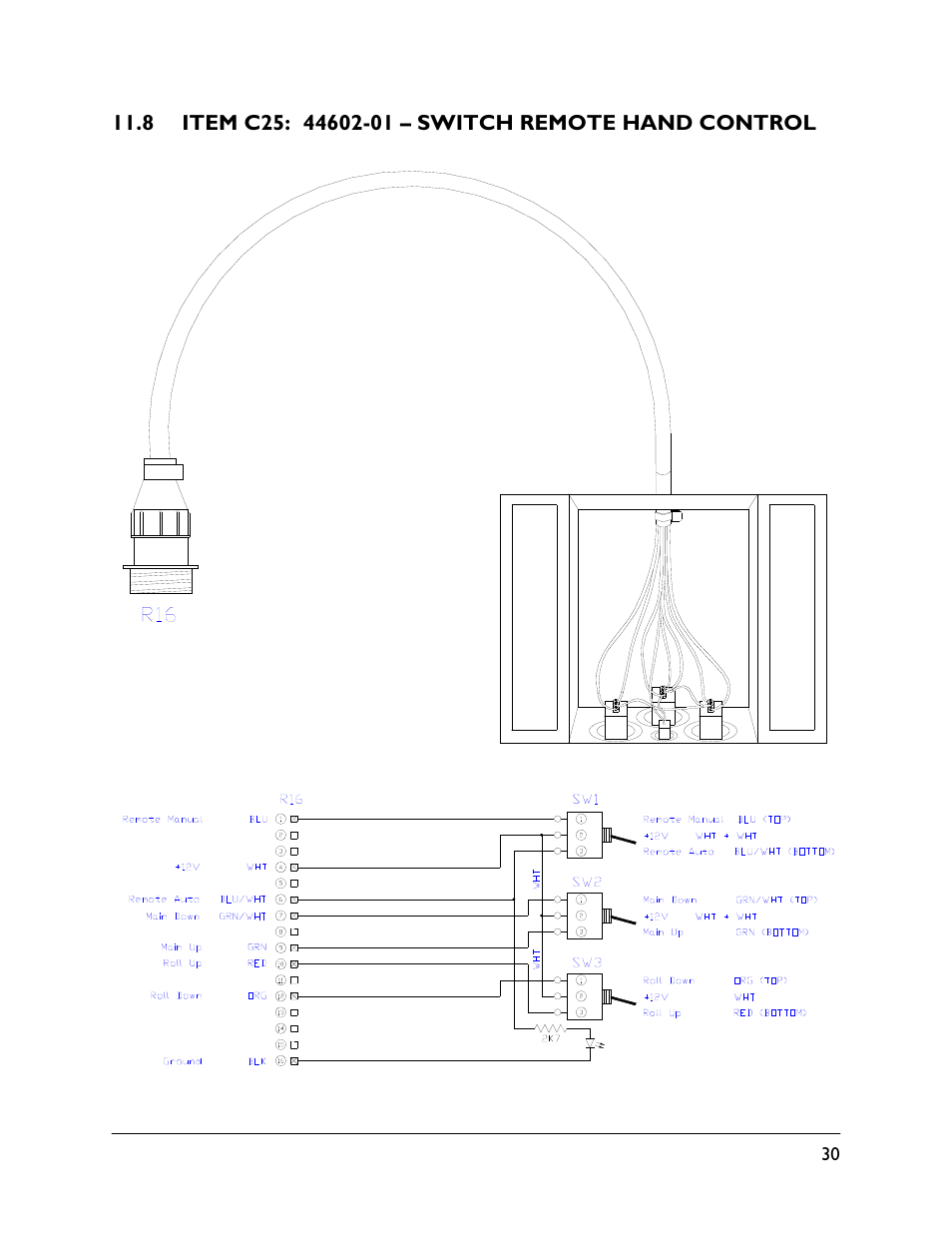 8 item c25: 44602-01 | NORAC UC5-BC-FT02A User Manual | Page 33 / 36
