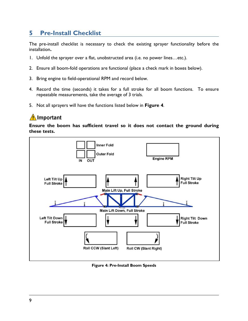 5 pre-install checklist | NORAC UC5-BC-HG02 User Manual | Page 12 / 37