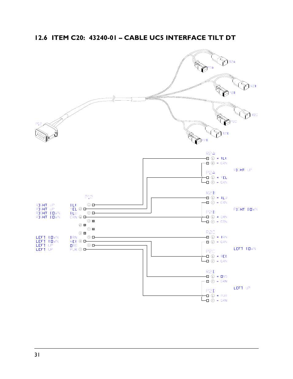 6 item c20: 43240-01 | NORAC UC5-BC-HG02 User Manual | Page 34 / 37