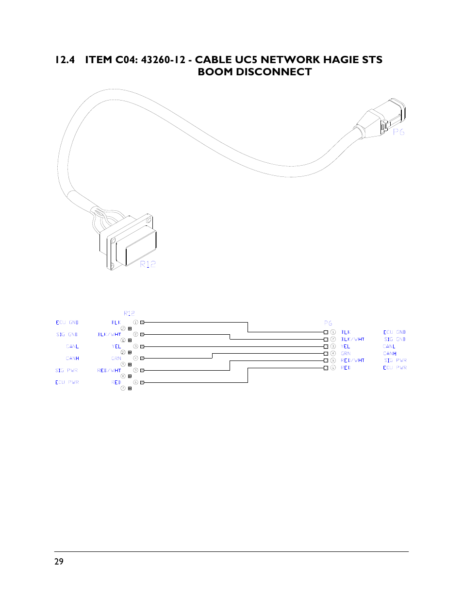 4 item c04: 43260-12 | NORAC UC5-BC-HG03 User Manual | Page 32 / 39